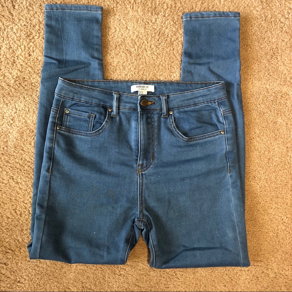 Forever 21 High Rise Skinny Jeans